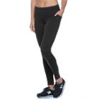 Women's Tek Gear&reg; On The Go Jacquard Yoga Leggings, Size: Small, Dark Grey