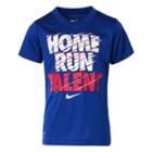 Boys 4-7 Nike Home Run Talent Graphic Tee, Size: 4, Brt Blue