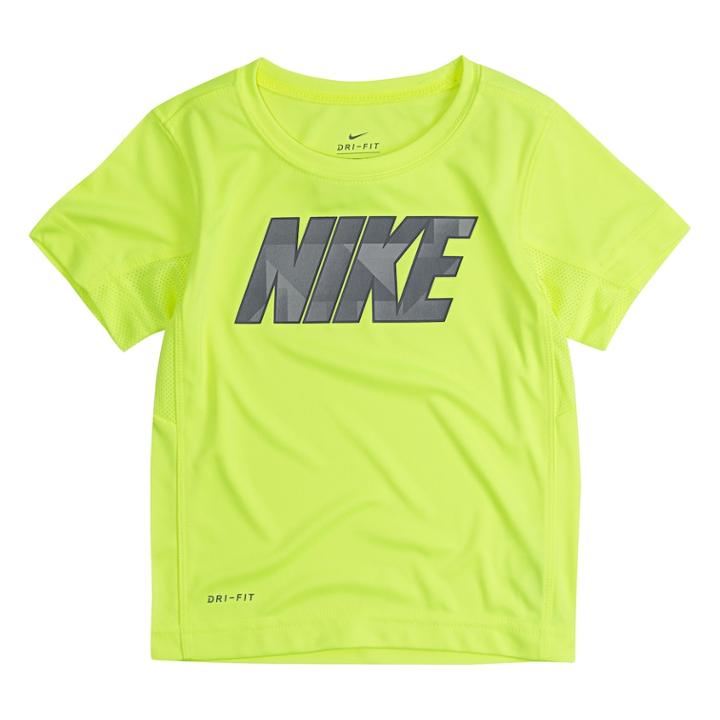 Toddler Boy Nike Dri-fit Legacy Tee, Size: 3t, Lt Yellow