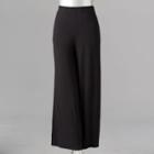 Women's Simply Vera Vera Wang Simply Separates Wide-leg Crop Pants, Size: Xl, Black