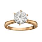 Forever Brilliant 1 9/10 Carat T.w. Lab-created Moissanite 14k Gold Solitaire Ring, Women's, Size: 5, White