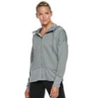 Women's Nike Dry Full-zip Logo Training Hoodie, Size: Large, Grey
