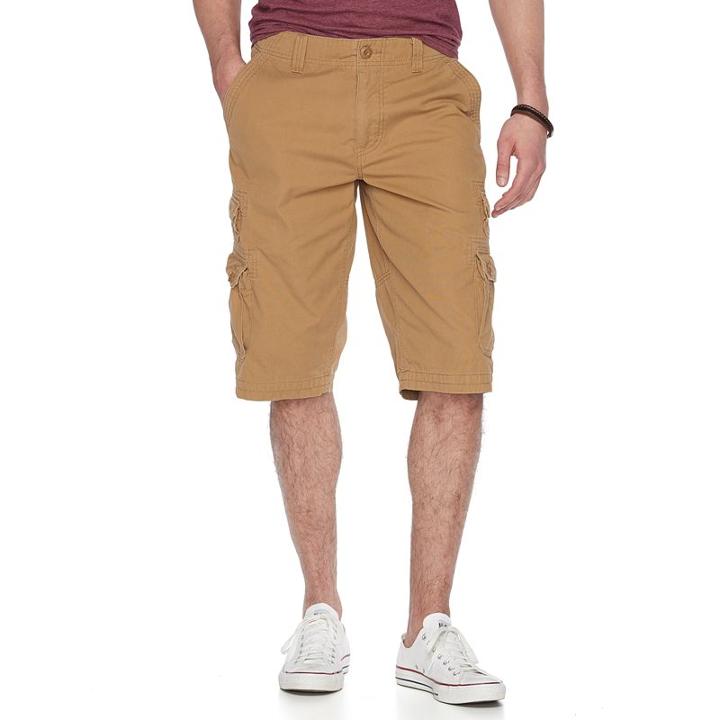Men's Urban Pipeline&reg; Messenger Cargo Shorts, Size: 28, Yellow