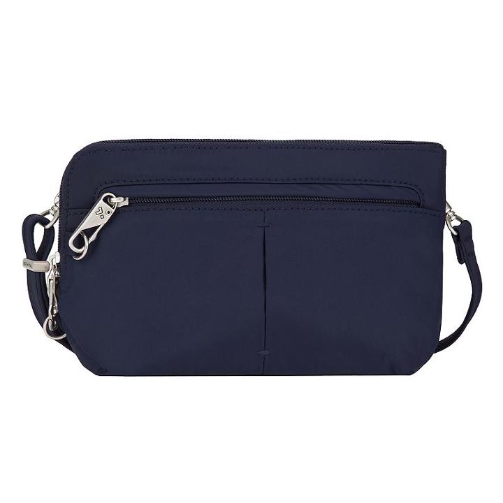 Travelon Anti-theft Classic Convertible Wristlet, Adult Unisex, Blue