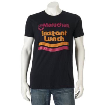 Men's Maruchan Instant Lunch Tee, Size: Xxl, Black