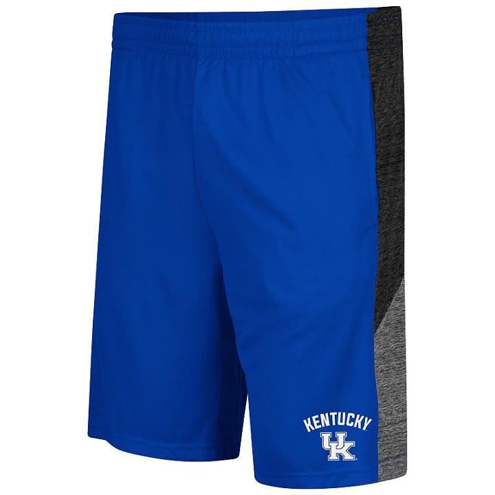 Men's Colosseum Kentucky Wildcats Friction Shorts, Size: Xxl, Med Blue