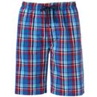 Hanes, Men's Classics 2-pack Plaid Woven Jams Shorts, Size: Large, Blue
