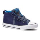 Kid's Converse Chuck Taylor All Star Street Mid Shoes, Boy's, Size: 1, Purple Oth