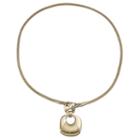 Napier Square Double Strand Toggle Necklace, Women's, Gold