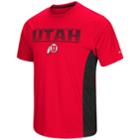 Men's Campus Heritage Utah Utes Red Beamer Ii Tee, Size: Large, Dark Red