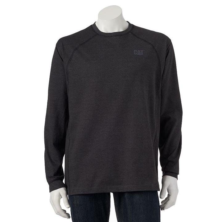 Men's Caterpillar Performance Tee, Size: Medium, Grey (charcoal)