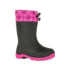 Kamik Snobuster2 Girls' Waterproof Winter Boots, Girl's, Size: 4, Black