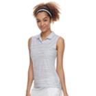 Women's Nike Dry Sleeveless Golf Polo, Size: Xl, White
