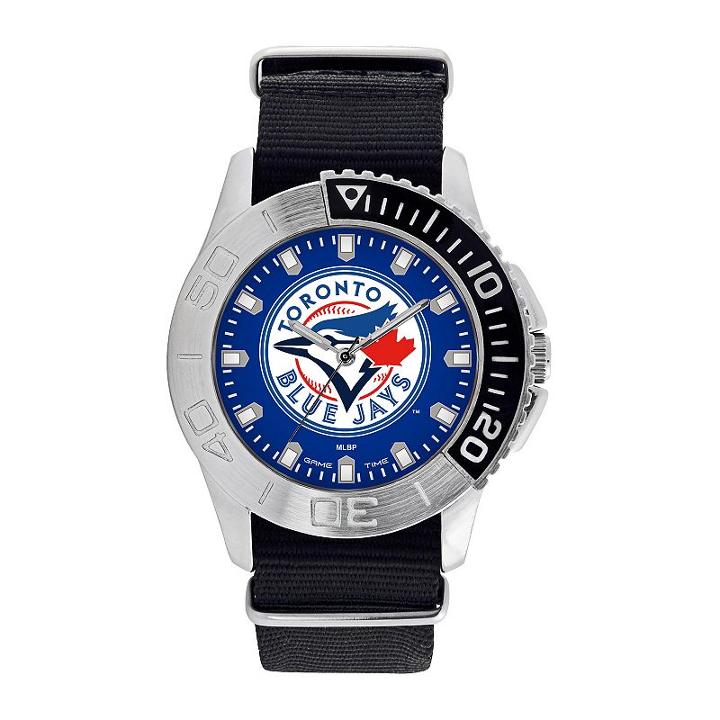 Game Time, Men's Toronto Blue Jays Starter Watch, Black