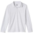 Boys 8-20 Chaps School Uniform Performance Polo, Boy's, Size: 18-20, White