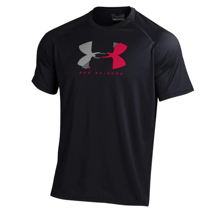 Men's Under Armour Texas Tech Red Raiders Tee, Size: Large, Black