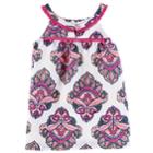 Girls 4-8 Carter's Fringe Trim Medallion Printed Tank Top, Size: 4-5, Print