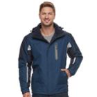 Men's Free Country Colorblock Hooded Jacket, Size: Small, Blue