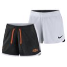 Women's Nike Oklahoma State Cowboys Dri-fit Touch Shorts, Size: Medium, Black
