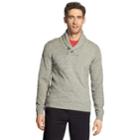 Men's Izod Premium Essentials Classic-fit Shawl-collar Sweater, Size: Large, Light Grey