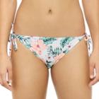 Juniors' Hot Water Floral Hipster Bikini Bottoms, Size: Xl, Ovrfl Oth