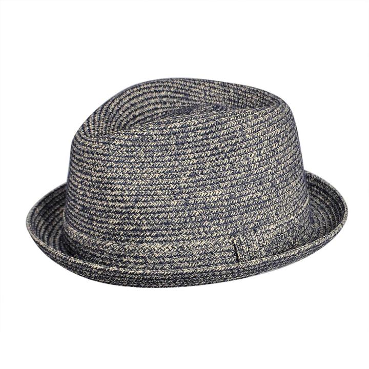 Men's Country Gentleman Joey Fedora, Size: Medium, Blue (navy)