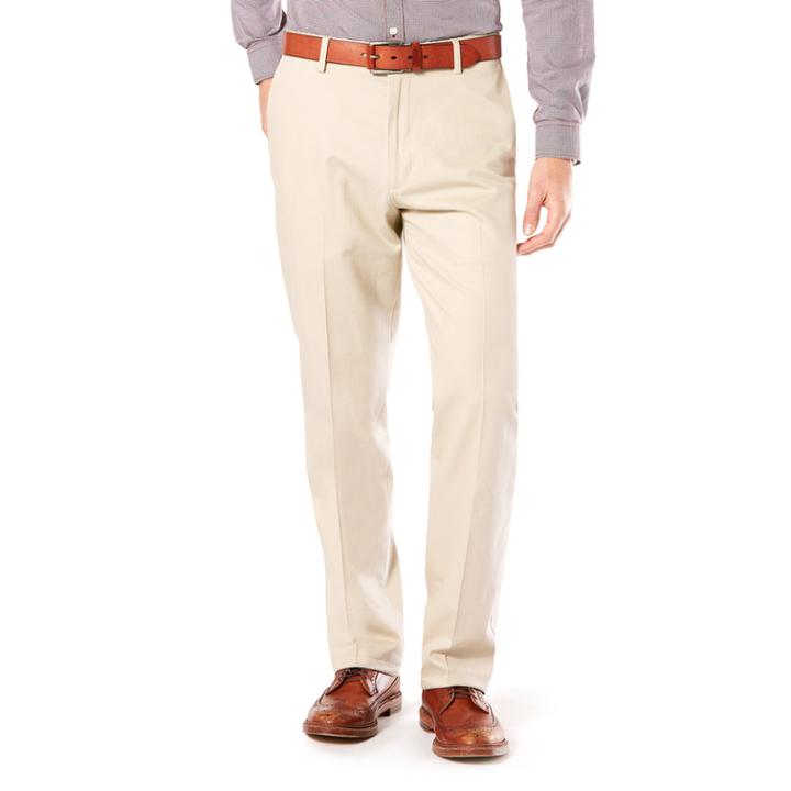 Big & Tall Dockers&reg; Stretch Signature Khaki Modern-fit Tapered Pants D3, Men's, Size: 42x36, Lt Beige