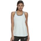 Women's Nike Dri-fit Mesh Racerback Tank Top, Size: Small, Green Oth