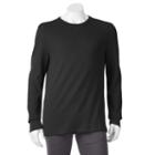 Men's Sonoma Goods For Life&trade; Solid Thermal Tee, Size: Xl, Black