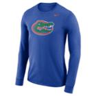 Men's Nike Florida Gators Dri-fit Logo Tee, Size: Medium, Blue