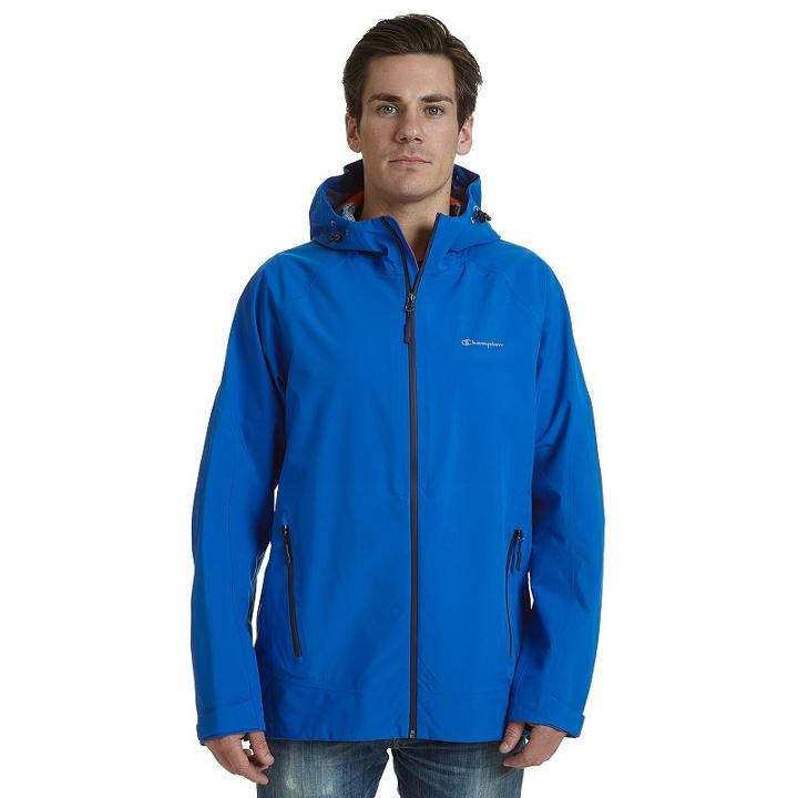 Big & Tall Champion Stretch All-weather Waterproof Jacket, Men's, Size: 4xb, Blue