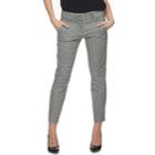 Juniors' Candie's&reg; Audrey Gingham Ankle Pants, Teens, Size: 7, Oxford