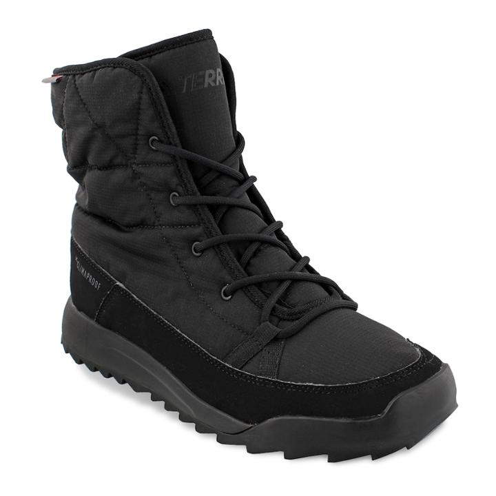 Adidas Outdoor Terrex Choleah Padded Cp Women's Waterproof Winter Ankle Boots, Size: 12, Black