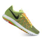 Nike Flex Fury 2 Grade School Boys' Running Shoes, Boy's, Size: 6, Yellow