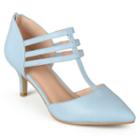 Journee Collection Pacey Women's High Heels, Girl's, Size: Medium (6), Blue