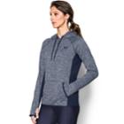 Women's Under Armour Fleece Hoodie, Size: Small, Blue (navy)