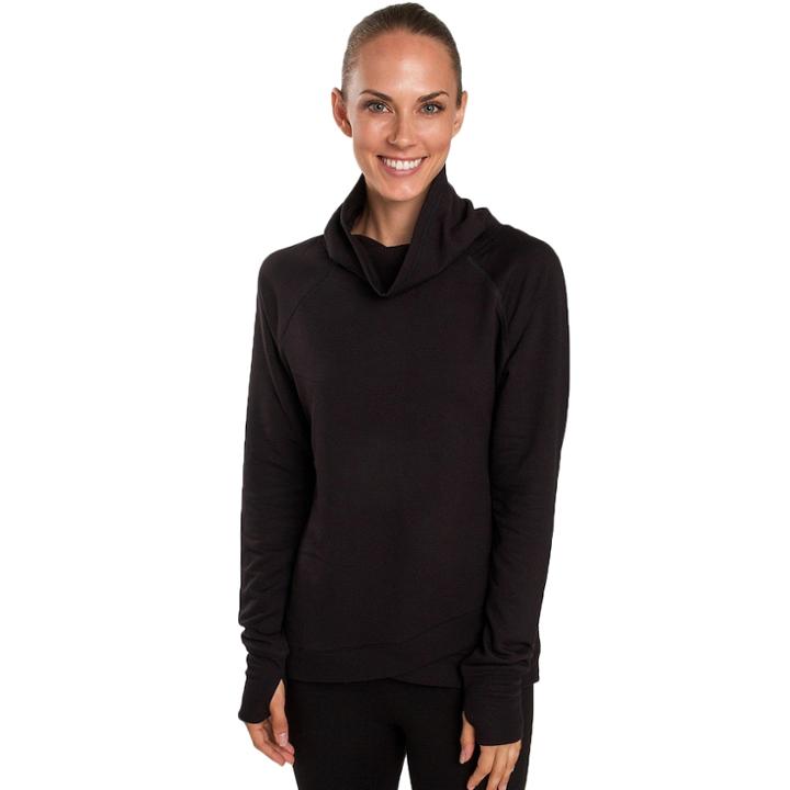 Women's Jockey Sport R & R Cowl Neck Sweatshirt, Size: Xl, Oxford