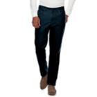 Men's Croft & Barrow&reg; Straight-fit Flannel-lined Canvas 5-pocket Pants, Size: 32x30, Blue