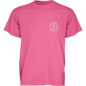 Juniors' Blue 84 Wisconsin Badgers Coffee Ring Tee, Women's, Size: Small, Pink