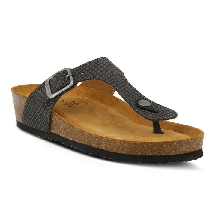 Spring Step Estelle Women's Sandals, Size: 37, Black