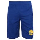 Boys 8-20 Golden State Warriors Free Throw Shorts, Size: M 10-12, Blue Other