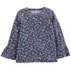 Girls 4-12 Oshkosh B'gosh&reg; Print Bell-sleeve Tee, Size: 7, Floral Print