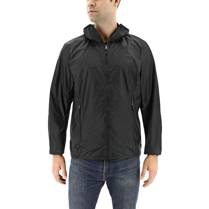 Men's Adidas Mistral Windbreaker Jacket, Size: Small, Black