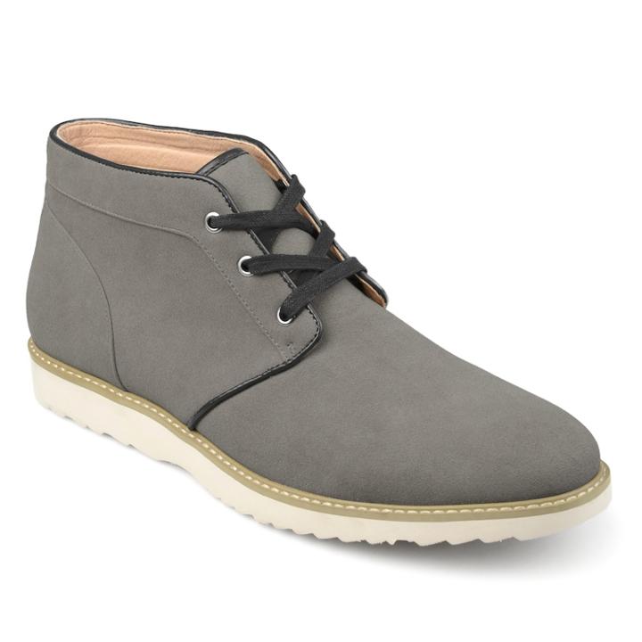 Vance Co. Banner Men's Chukka Boots, Size: Medium (9), Grey
