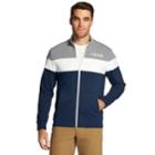 Men's Izod Advantage Sportflex Colorblock Track Jacket, Size: Small, Brt Blue