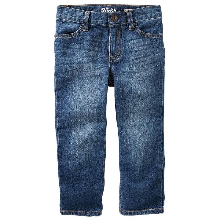Boys 4-8 Oshkosh B'gosh&reg; Straigh-fit Jeans, Boy's, Size: 6, Blue Other