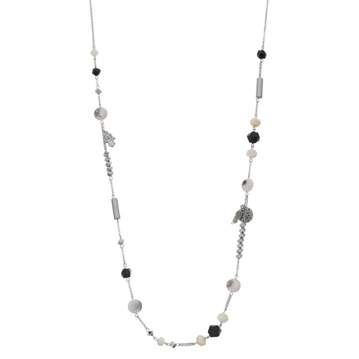 Simply Vera Vera Wang Mixed Bead & Disc Long Necklace, Women's, Multicolor