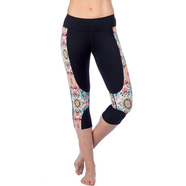 Women's Pl Movement By Pink Lotus Unleash Yoga Capri Leggings, Size: Medium, Ovrfl Oth