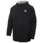 Boys 8-20 Adidas Fleece Hoodie, Size: Medium, Black