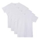 Boys 4-20 Fruit Of The Loom 4-pack Tag-free Crewneck Tees, Boy's, Size: Xl, White